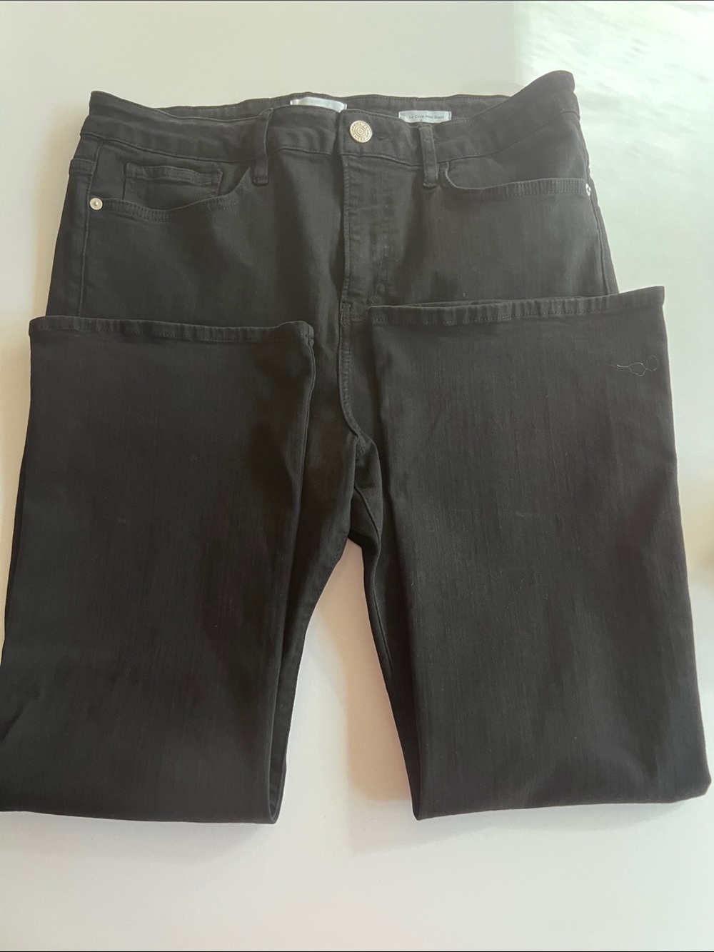 Frame Le Crop Mini Boot Black Jean - Picture 6 of 8